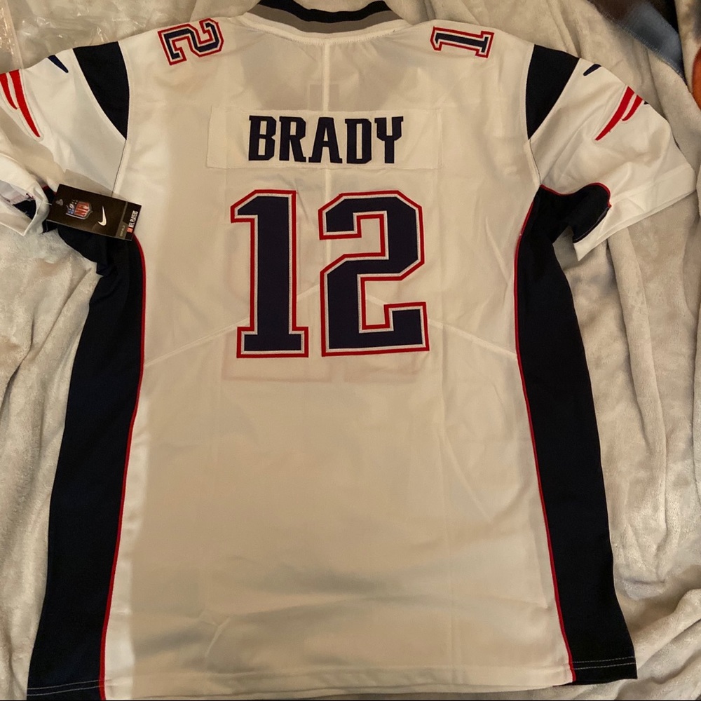 New England Patriots NFL 100 Brady Jersey